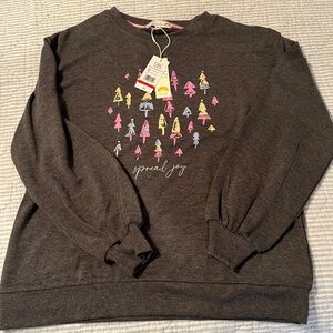 Cute sweatshirt-spread joy